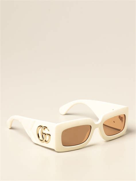 gucci sunglasses frame white